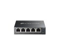 TP-Link Omada ES205G łącza sieciowe Zarządzany Gigabit Ethernet (10/100/1000) Czarny - 2641413