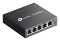 TP-Link Omada ES205G łącza sieciowe Zarządzany Gigabit Ethernet (10/100/1000) Czarny - 2248059