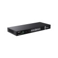 Tenda TEG1120P-16-150W łącza sieciowe Nie zarządzany Gigabit Ethernet (10/100/1000) Obsługa PoE - 2536702