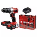 Einhell TE-CD 18/2 18750 RPM Zamek centralny 1,45 kg Czarny, Czerwony - 2686588