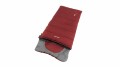 Śpiwór dla dziecka Outwell Contour Junior (140 cm) - red/grey - 2685452