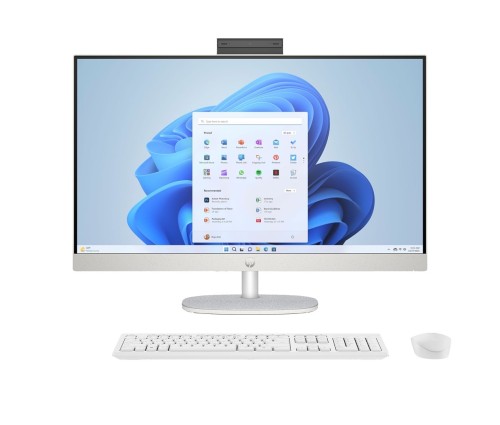 HP 27-cr0232nw AIO Ryzen 5 7520U 27.0"FHD IPS AG 300nits 16GB DDR5 SSD512 Radeon 610M LAN Win11 2Y Shell White - 2685607