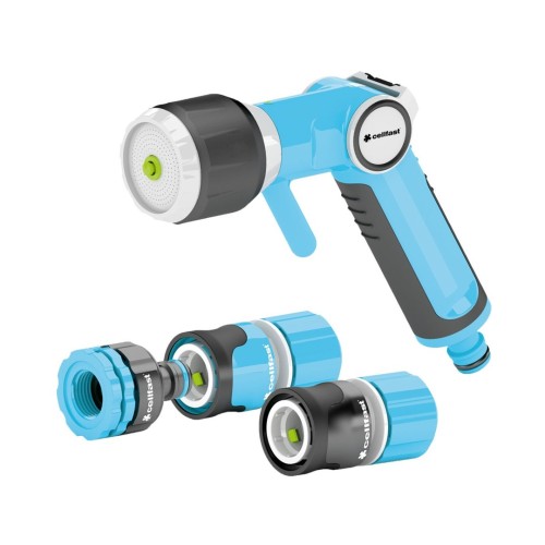 CELLFAST Ergo Wielofunkcyjny zraszacz do wody Czarny, Niebieski, Biały - 2686658