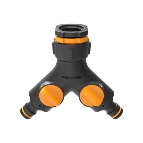 Fiskars 1027061 złącza węży ogrodowych Złącze do kranu Czarny, Pomarańczowy 1 szt. - 2686824
