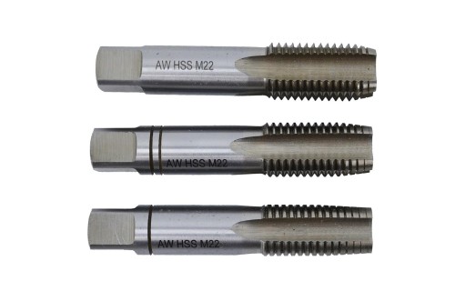 AW GWINTOWNIK M2 HSS M14x2,00 kpl.3szt. BLACK LINE - 2686896