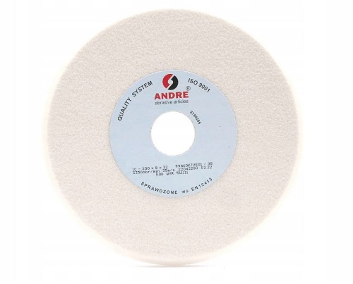 ANDRE ŚCIERNICA PROFILOWANA 200mm x 8mm x 32mm 99A60K7VE01-35 BIAŁA "TYP 1C" - 2686976