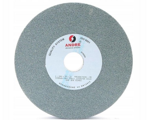ANDRE ŚCIERNICA PŁASKA 200mm x 25mm x 32mm 99C60K7VC01-35 ZIELONA "TYP 1" - 2686989