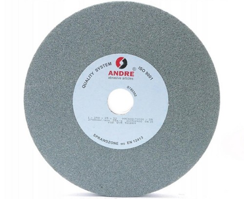 ANDRE Ściernica płaska 250mm x 25mm x 32mm 99C60K7VC01-35 zielona - 2687012