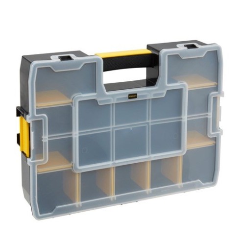 Stanley CUBIX 1-94-745 pudełko na narzędzia Małe pudełko z częściami Czarny, Przezroczysty, Żółty - 2687038