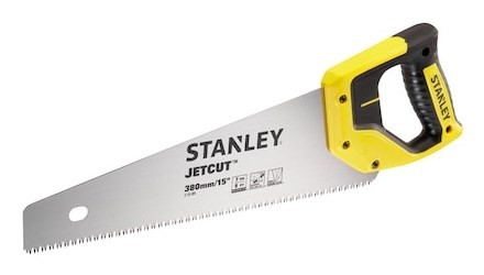 Stanley 2-15-281 piła ręczna 38 cm Czarny, Stal nierdzewna, Żółty - 2687104