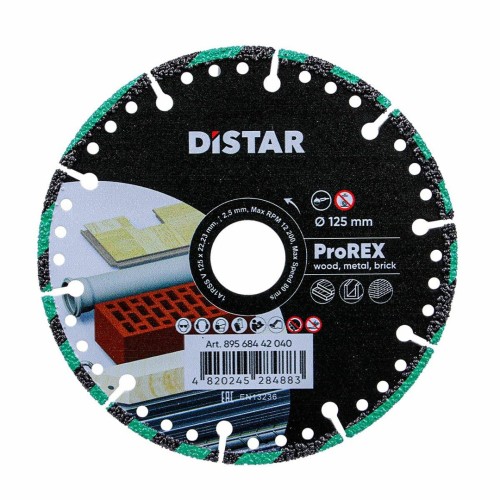 DISTAR TARCZA DIAMENTOWA PRO REX 125 x 2,5 x 22,2mm - 2687128