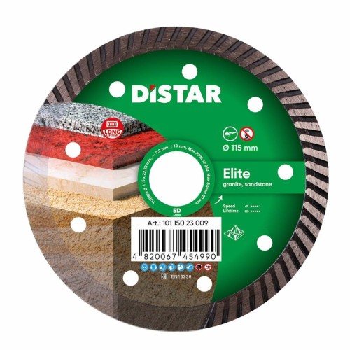 DISTAR TARCZA DIAMENTOWA ELITE 115 x 2,2 x 22,23mm TURBO - 2687131