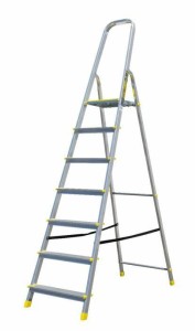 Drabina aluminiowa BAYERSYSTEM 120kg 7 stopni