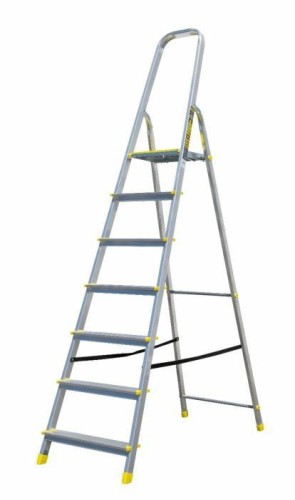 Drabina aluminiowa BAYERSYSTEM 120kg 7 stopni - 2687281
