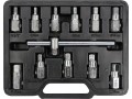 Yato YT-0600 klucz nasadowy Zestaw kluczy nasadowych 12 szt. - 2687452