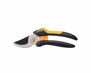 Fiskars Solid M P321 Nożyce ogrodowe Bypass Czarny, Pomarańczowy