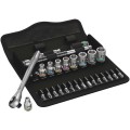 Zestaw kluczy nasadowych 1/4'' ZYLKOP 5-13MM, 28 cz. - 2687863