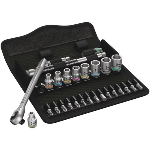 Zestaw kluczy nasadowych 1/4'' ZYLKOP 5-13MM, 28 cz. - 2687864