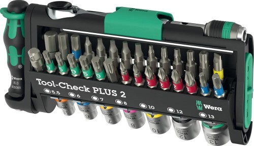 Zestaw narzędziowy TOOL-CHECK PLUS 2, 39 części - 2687865