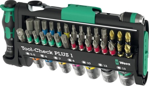 Zestaw narzędzi TOOL-CHECK PLUS z 39 częściami - 2687886
