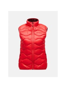 Kamizelka puchowa damska PEAK PERFORMANCE Helium Down Vest Women czerwony - S