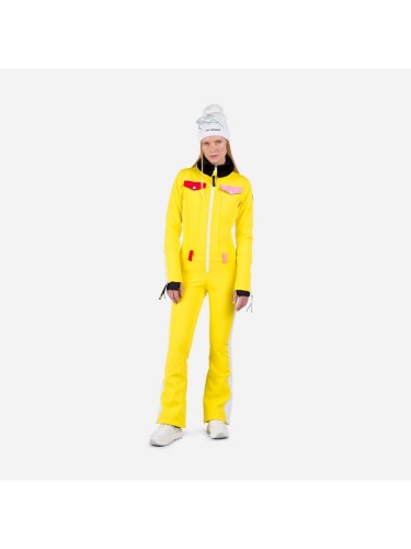 kombinezon Rossignol W Sublim Insulated Overall żółty - M - 2688039