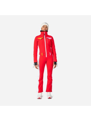 Kombinezon Rossignol W Sublim Insulated Overall czerwony - L - 2688040