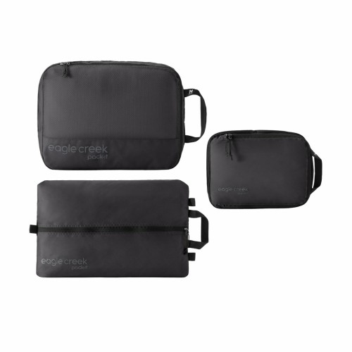 Zestaw organizerów Eagle Creek Pack-It Essentials Set - black/black - 2688042