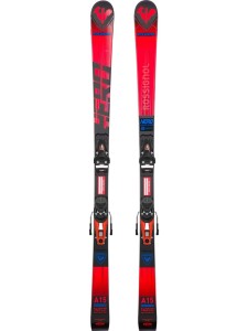 Narty ROSSIGNOL HERO GS PRO 126-171 (R21) + wiązania LOOK NX10 - 158