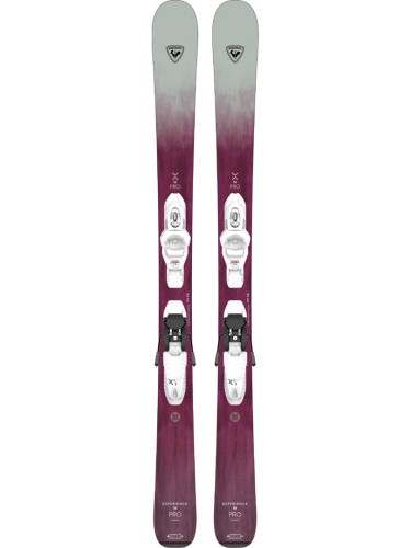 Narty ROSSIGNOL EXPERIENCE W PRO + wiązania LOOK KID4 - 104 - 2688105