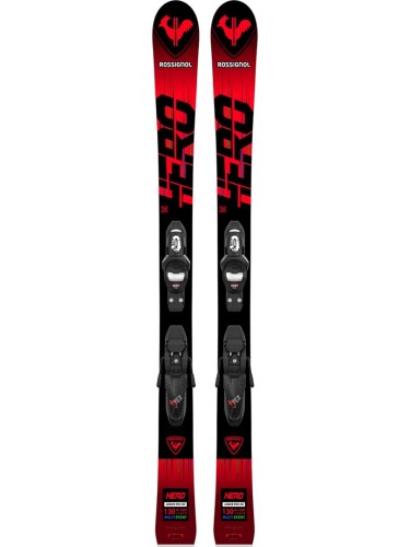 Narty dziecięce ROSSIGNOL HERO JR Multi-Event + wiązania LOOK Kid 4 GW - 110 - 2688117