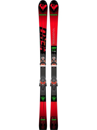 Narty ROSSIGNOL HERO SL 150 (R22) + wiązania LOOK SPX 12 Rockerace Hot Red - 2688144
