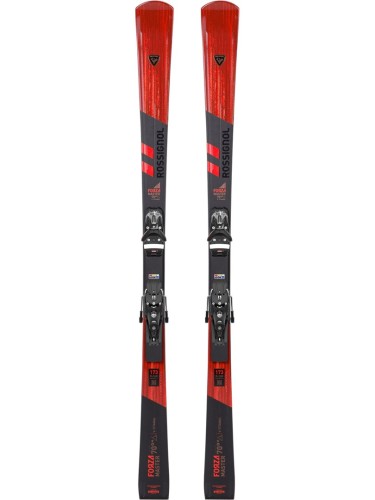 Narty Rossignol FORZA 70Â°+ V-TI MASTER (R22) + wiązania LOOK SPX 14 Rockerace - 163 - 2688153