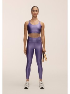 Legginsy damskie Casall Glitz High Waist Tights fioletowy - M