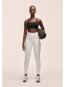 Legginsy damskie Casall Grace High Waist Tights biały - S