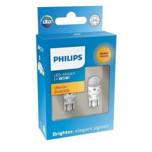 Philips Ultinon Pro6000 SI 11961AU60X2 Samochodowa żarówka sygnalizacyjna