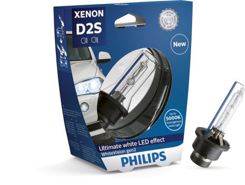 Philips WhiteVision Xenon gen2 85122WHV2S1 Xenon-Fahrzeugscheinwerferlampe - 2553862