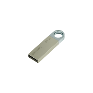 Pendrive GoodRam UUN2 UUN2-0640S0R11 (64GB; USB 2.0; kolor srebrny)