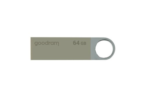 Pendrive GoodRam UUN2 UUN2-0640S0R11 (64GB; USB 2.0; kolor srebrny) - 1256219
