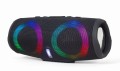 GEMBIRD PRZENOŚNY GŁOŚNIK BLUETOOTH LED RMS 2X 5W, WBUDOWANY MIKROFON, KOLOR CZARNY, USB, AUX, MICROSD - 1220199