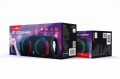 GEMBIRD PRZENOŚNY GŁOŚNIK BLUETOOTH LED RMS 2X 5W, WBUDOWANY MIKROFON, KOLOR CZARNY, USB, AUX, MICROSD - 2688837