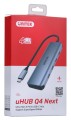 UNITEK HUB USB-C 3.1, 4X USB-C, 5 GBPS, H1107K - 1157889