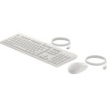 Klawiatura + mysz  HP 225 Wired Mouse and Keyboard Combo White 86J24AA - 2631204