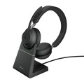 Jabra Evolve2 65, MS Stereo Zestaw słuchawkowy Bezprzewodowy - 2062486