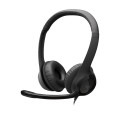 Zestaw słuchawkowy Logitech H390 Przewodowa Opaska na głowę Biuro/centrum telefoniczne USB Typu-A Czarny - 2447982