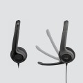 Zestaw słuchawkowy Logitech H390 Przewodowa Opaska na głowę Biuro/centrum telefoniczne USB Typu-A Czarny - 2357791