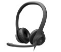 Zestaw słuchawkowy Logitech H390 Przewodowa Opaska na głowę Biuro/centrum telefoniczne USB Typu-A Czarny - 2688976