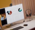Zestaw słuchawkowy Logitech H390 Przewodowa Opaska na głowę Biuro/centrum telefoniczne USB Typu-A Czarny - 2688980