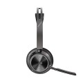 Poly Zestaw słuchawkowy Voyager Focus 2 z certyfikatem Microsoft Teams USB-C-C + przejściówka USB-C/A 9T9J4AA#AC3 - 2652460