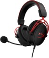 Zestaw słuchawkowy do gier HyperX Cloud Alpha czarno-czerwony, Przewodowy, 13 - 27000 Hz, Gaming, 298 g, Czerwony - 2616485